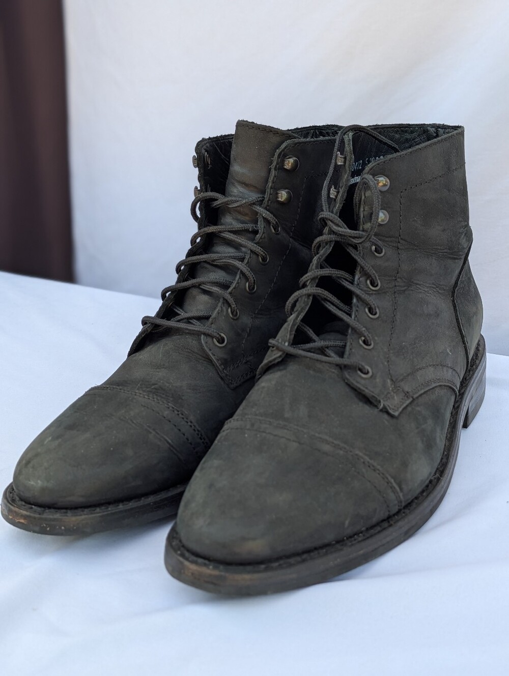 Thursday Boot Co. Men's Captain Matte Black Leather Boots